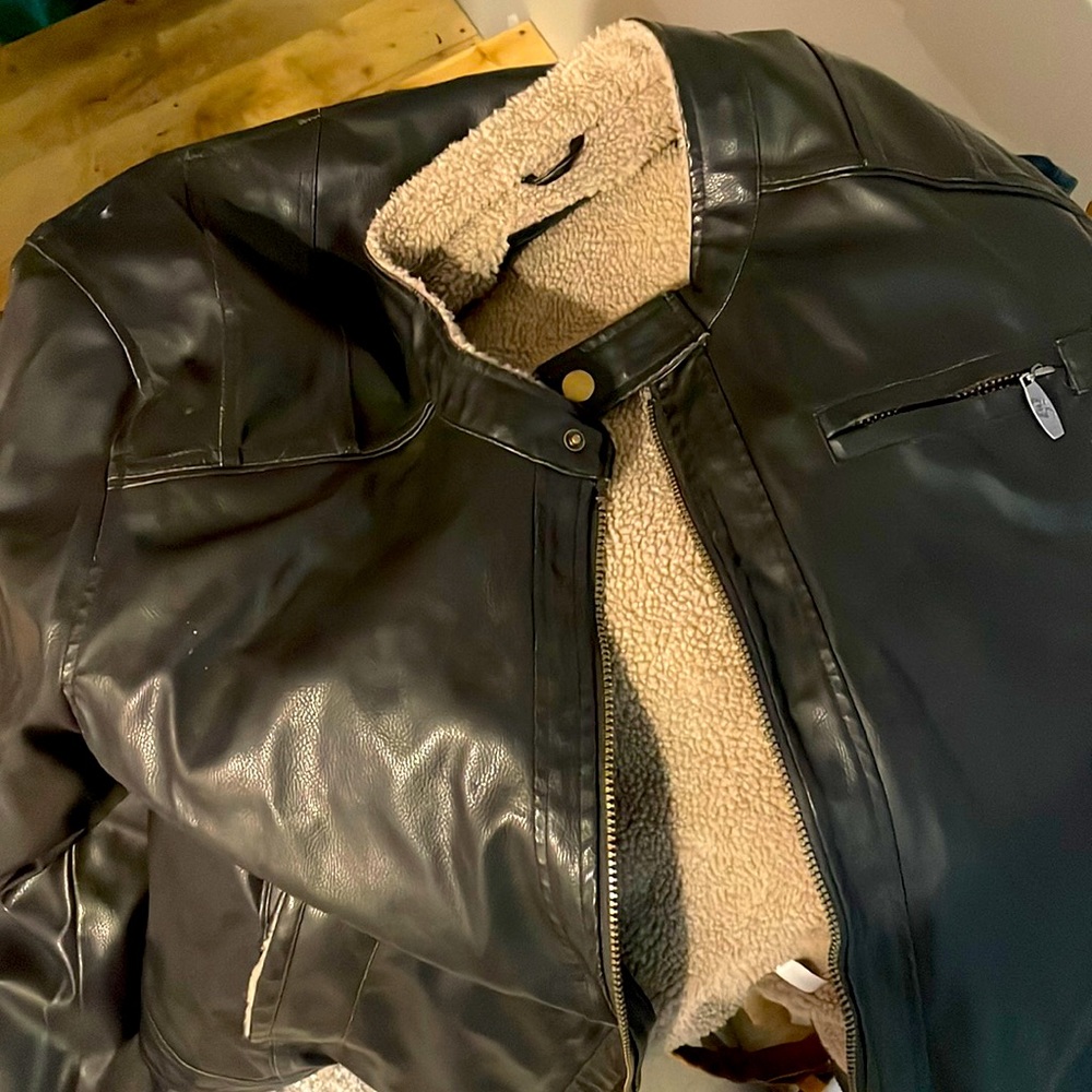 Leather jacket